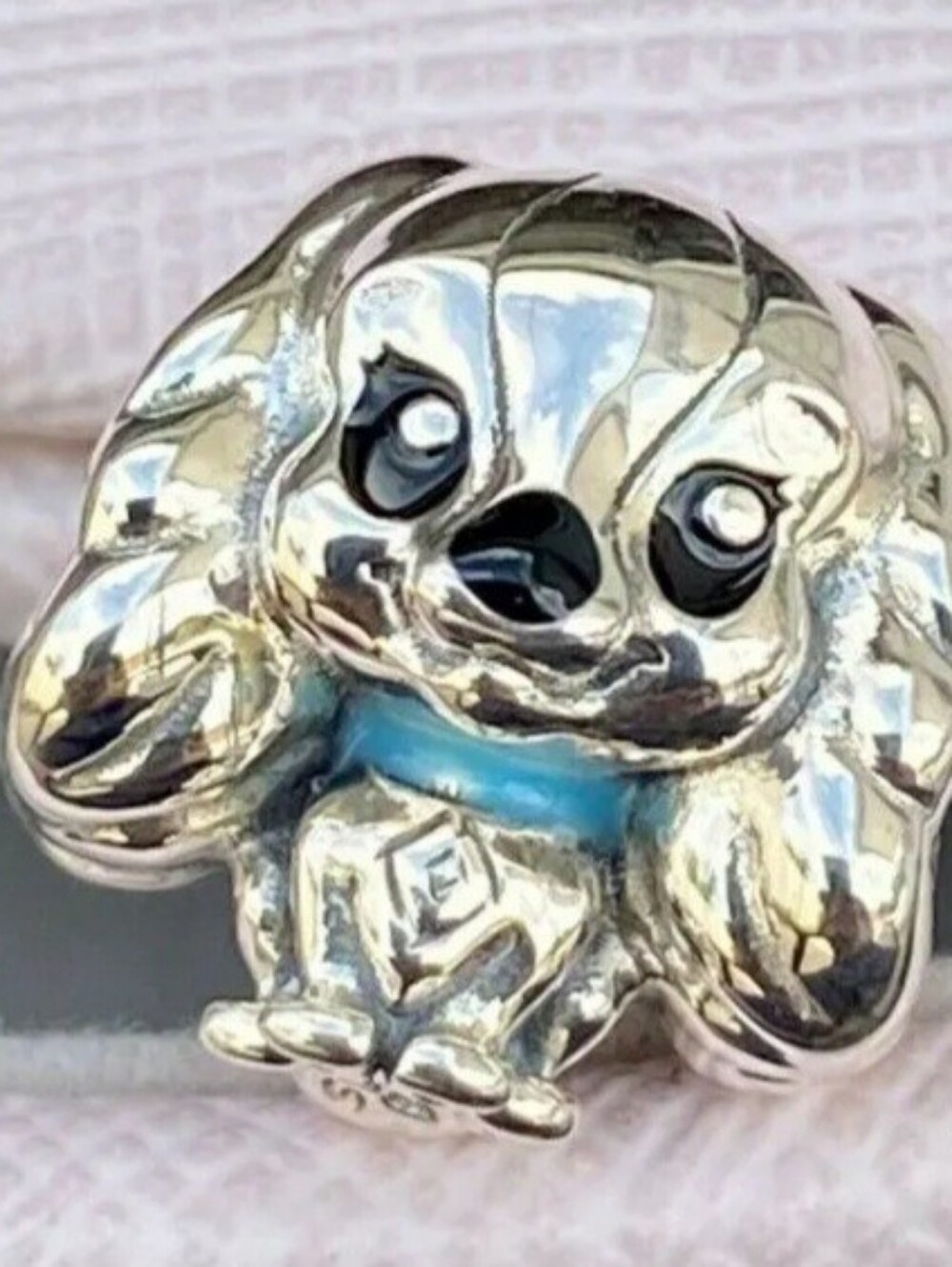 Disney's Lady & The Tramp Lady Dog Charm - 925 Sterling Silver Cocker Spaniel